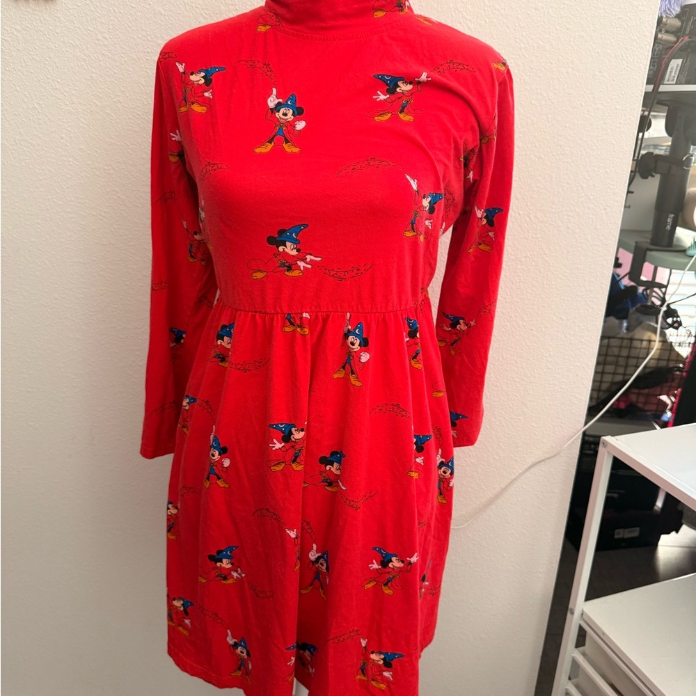 Disney Red Mickey Mouse Dress